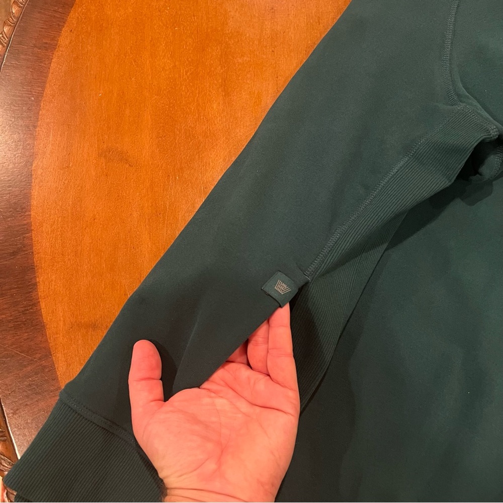 NEW Mack Weldon Men’s ACE Full-Zip Hooded Sweatshirt Midnight Pine XXL Green - Picture 8 of 15